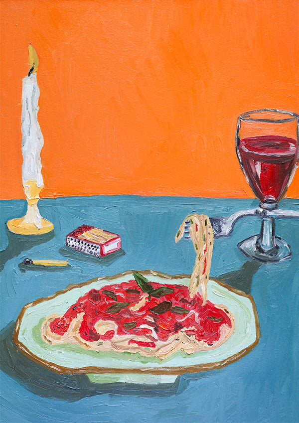 dinner for one – Libby Haines Art